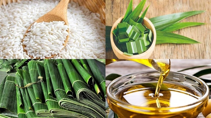 Nguyên liệu món ăn xôi nếp