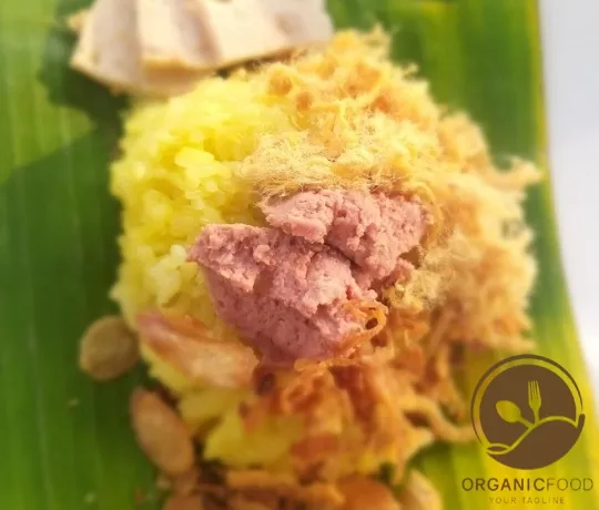 xôi xéo chả pate